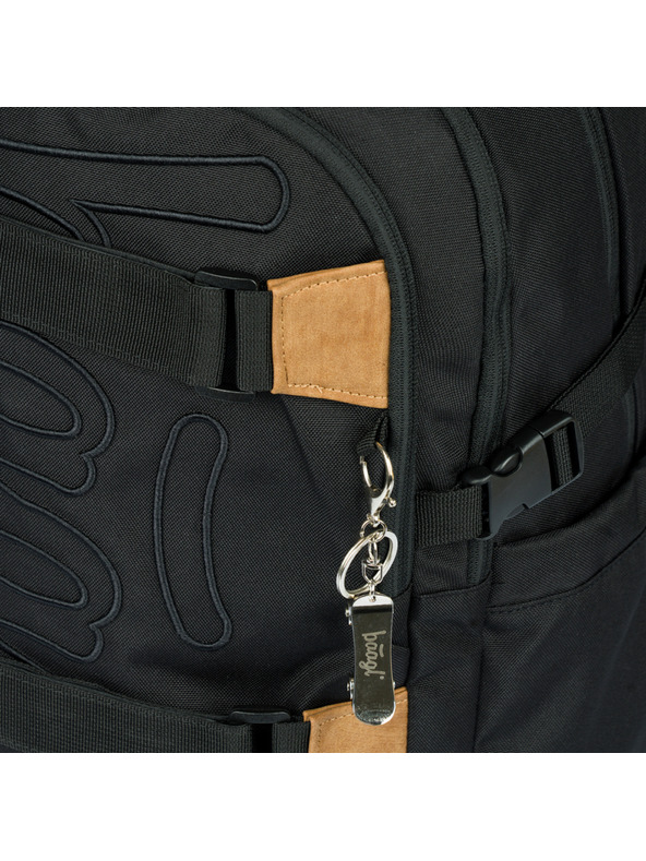 BAAGL  Baagl Skate Darkness sivi školski ruksak