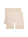 Marks & Spencer Kratke hlače s zaštitom od trošenja, 2 kom Marks & Spencer bež