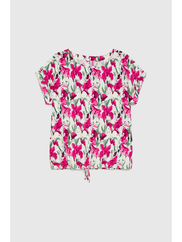 Moodo Košulja s kratkim rukavima fuksija Moodo