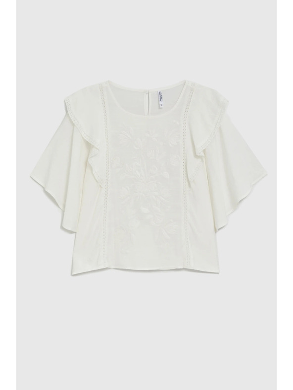 Moodo Košulja s volankama bijela Moodo