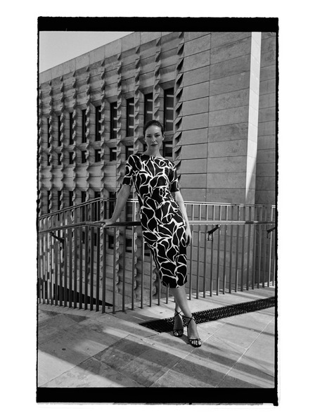 Moodo Haljina midi s uzorkom bež Moodo