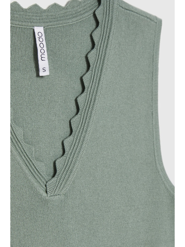 Moodo Glatka maslinasta bluza Moodo