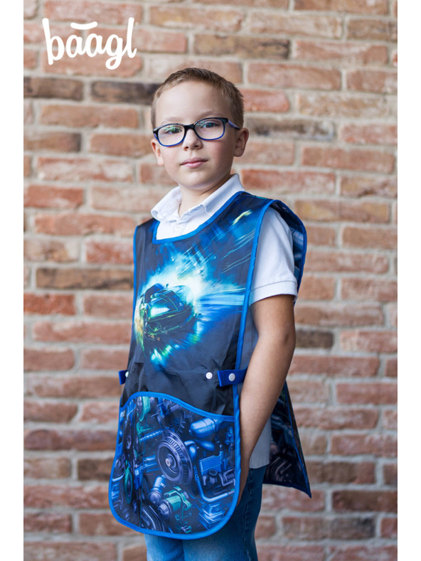 BAAGL  BAAGL SET 5 Zippy Trkaća kola: aktovka, pernica, vrećica, pregača, novčanik