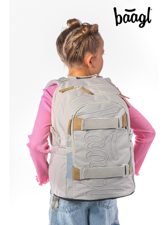 BAAGL  BAAGL SET 5 Skate Mist: ruksak, pernica, sportska torba, pojas, futrola za notebook