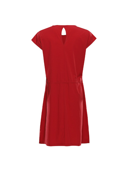 ALPINE PRO Ženske ljetne haljine od materijala brzog sušenja ALPINE PRO ASEDA cardinal