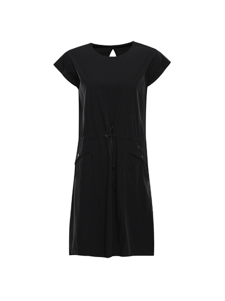 ALPINE PRO Ženske ljetne haljine od materijala brzog sušenja ALPINE PRO ASEDA black