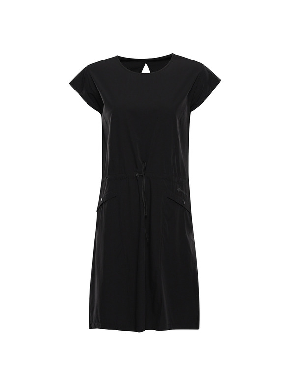 ALPINE PRO Ženske ljetne haljine od materijala brzog sušenja ALPINE PRO ASEDA black