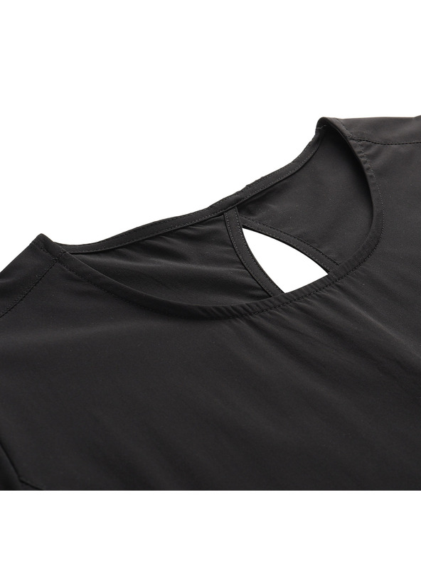 ALPINE PRO Ženske ljetne haljine od materijala brzog sušenja ALPINE PRO ASEDA black