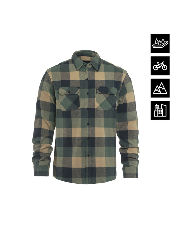 Horsefeathers Vodootporna tehnička košulja Dough - iceberg