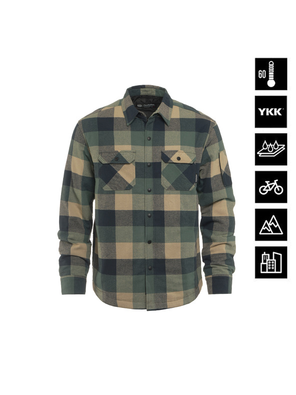 Horsefeathers Vodootporna toplinska košulja Dough - iceberg