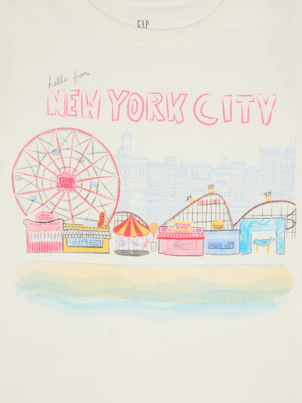 GAP Dječja majica s printom Gap