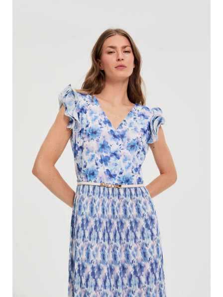 Moodo Haljina midi s cvjetovima Moodo