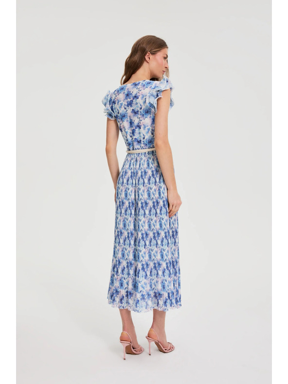 Moodo Haljina midi s cvjetovima Moodo