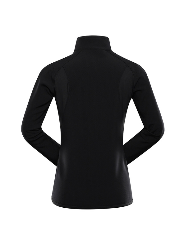 ALPINE PRO Zenska topla mikina na ziper ALPINE PRO MORWA black