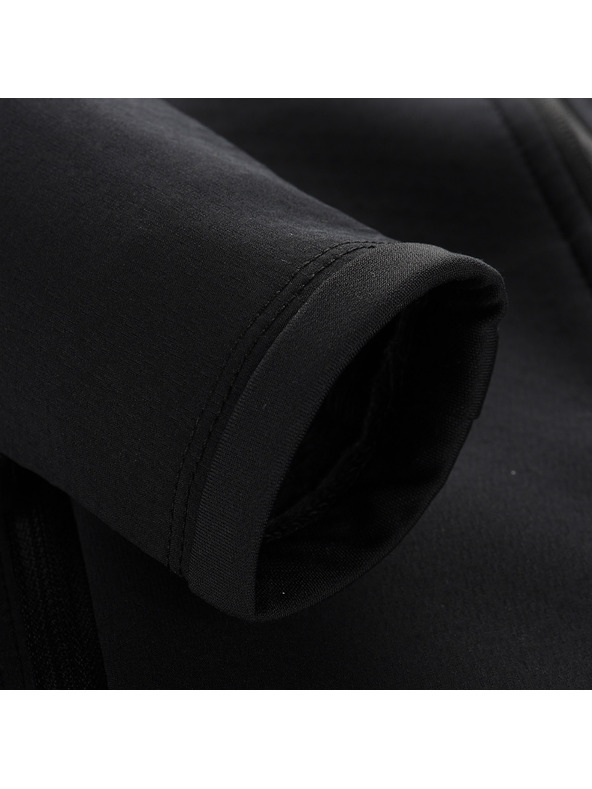 ALPINE PRO Djecja mikina na ziper ALPINE PRO MORWO black