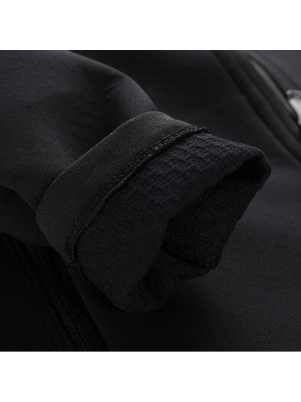 ALPINE PRO Djecja mikina na ziper ALPINE PRO MORWO black