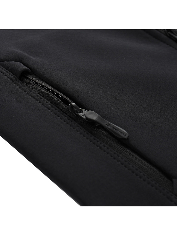 ALPINE PRO Djecja mikina na ziper ALPINE PRO MORWO black