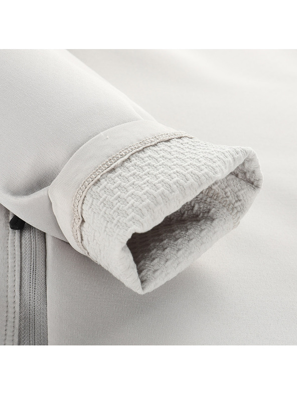 ALPINE PRO Muška mikina na ziper ALPINE PRO MORW dove