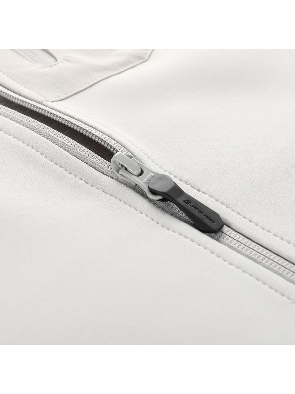 ALPINE PRO Muška mikina na ziper ALPINE PRO MORW dove