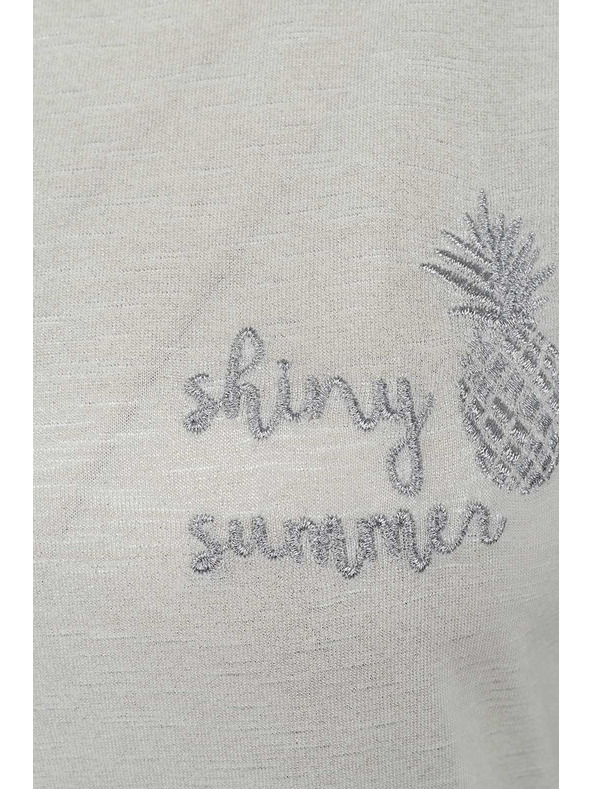 CAMAIEU Kremasta majica CAMAIEU