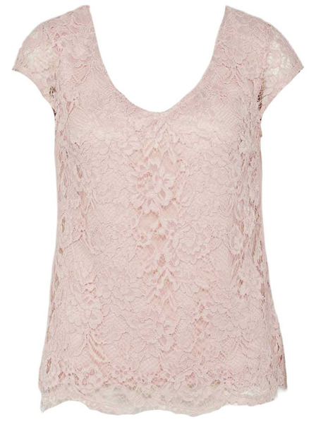 CAMAIEU Svijetloružasta bluza CAMAIEU