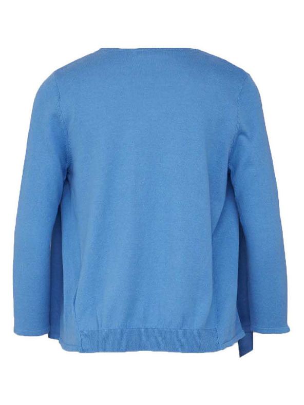 CAMAIEU Plavi kratki kardigan CAMAIEU