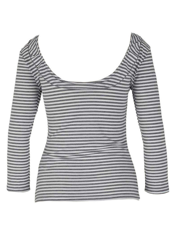 CAMAIEU Prugasta majica dugih rukava CAMAIEU