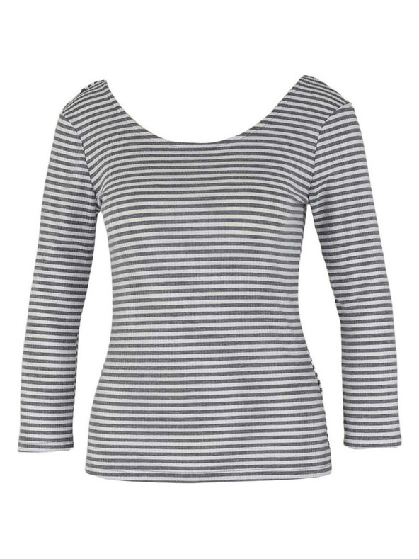 CAMAIEU Prugasta majica dugih rukava CAMAIEU