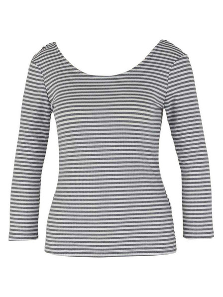 CAMAIEU Prugasta majica dugih rukava CAMAIEU