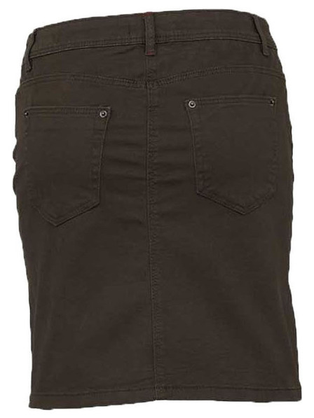 CAMAIEU Khaki suknja CAMAIEU