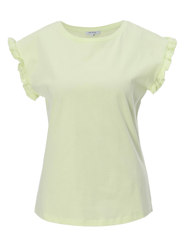 Orsay Svijetlozelena ženska majica kratkih rukava ORSAY