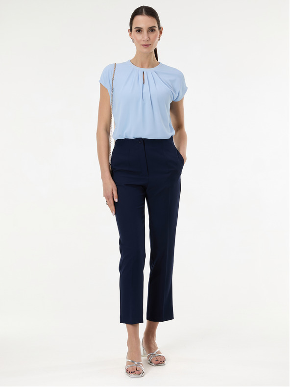 Orsay Svijetlo plava ženska majica kratkih rukava ORSAY