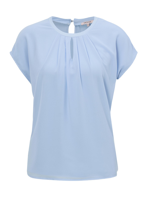 Orsay Svijetlo plava ženska majica kratkih rukava ORSAY