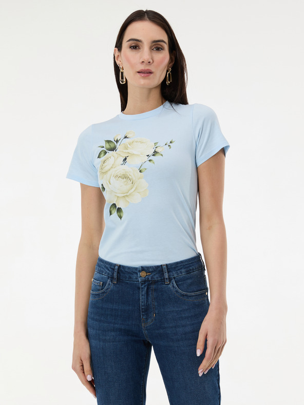 Orsay Svijetloplava ženska majica s printom ORSAY