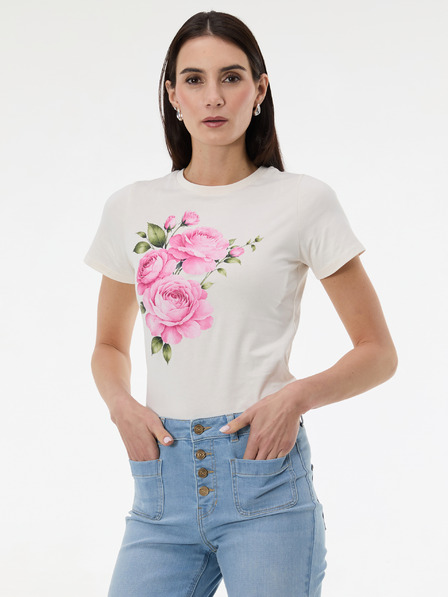 Orsay Kremasta ženska majica s printom ORSAY