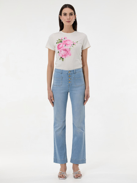 Orsay Kremasta ženska majica s printom ORSAY