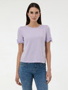Orsay Svijetloljubičasta ženska majica kratkih rukava ORSAY