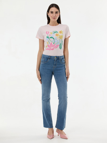 Orsay Svijetloružičasta ženska majica s printom ORSAY