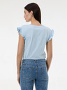Orsay Svijetlo plava ženska majica kratkih rukava ORSAY