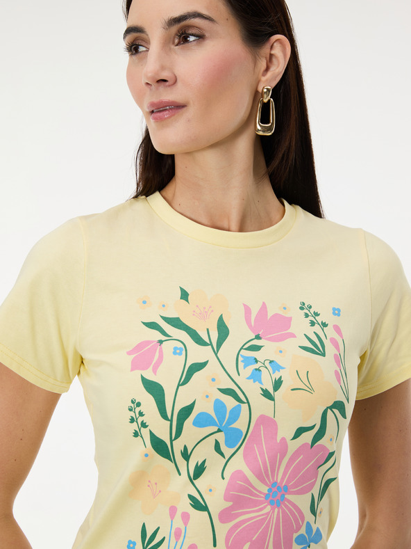 Orsay Žuta ženska majica s printom ORSAY