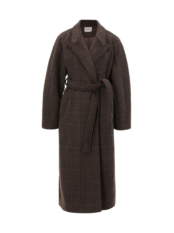 Orsay Smeđi dugi ženski kaput ORSAY