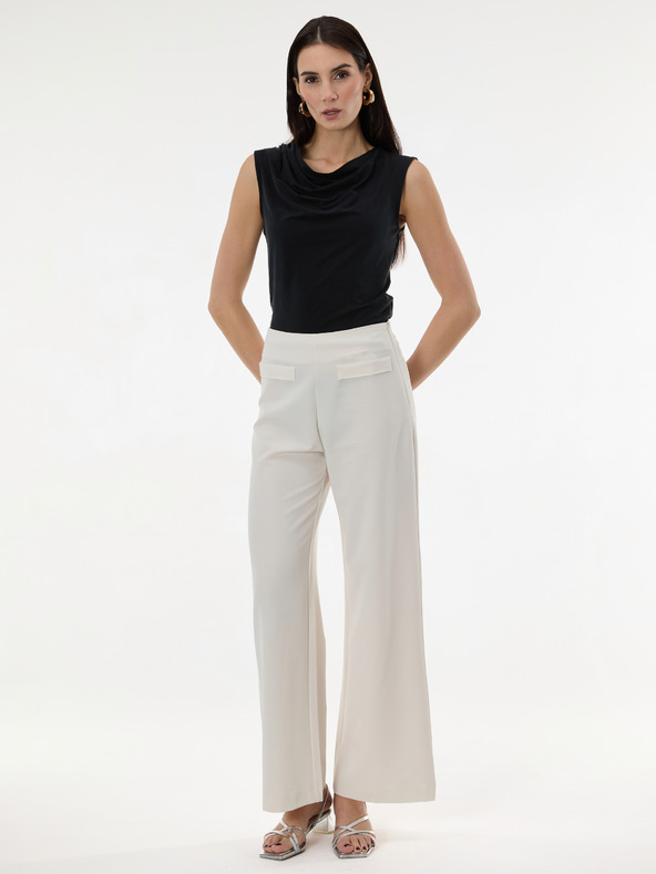 Orsay Bijele ženske ravne hlače ORSAY