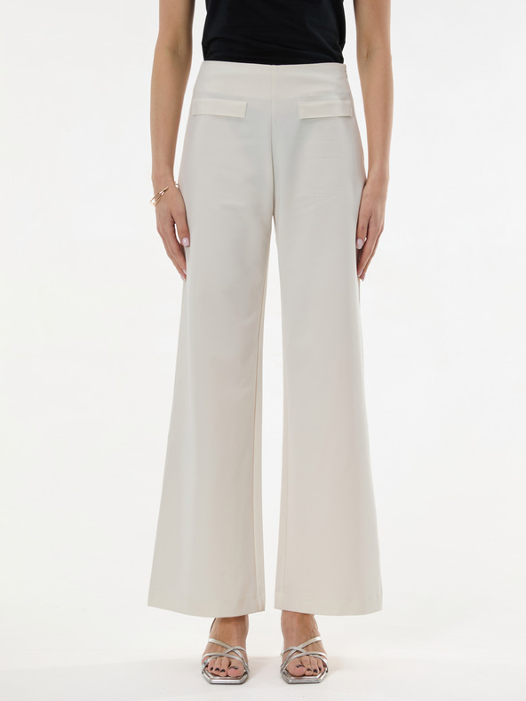 Orsay Bijele ženske ravne hlače ORSAY