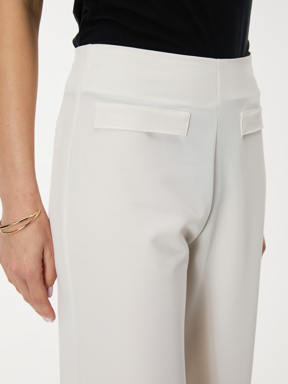 Orsay Bijele ženske ravne hlače ORSAY