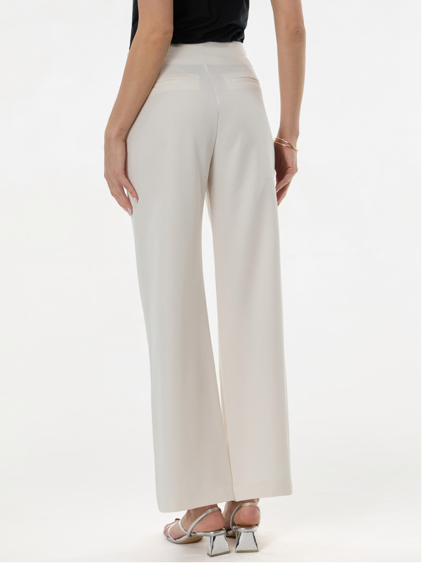 Orsay Bijele ženske ravne hlače ORSAY