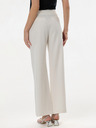 Orsay Bijele ženske ravne hlače ORSAY