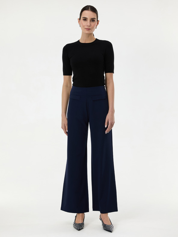 Orsay Tamnoplave ženske ravne hlače ORSAY