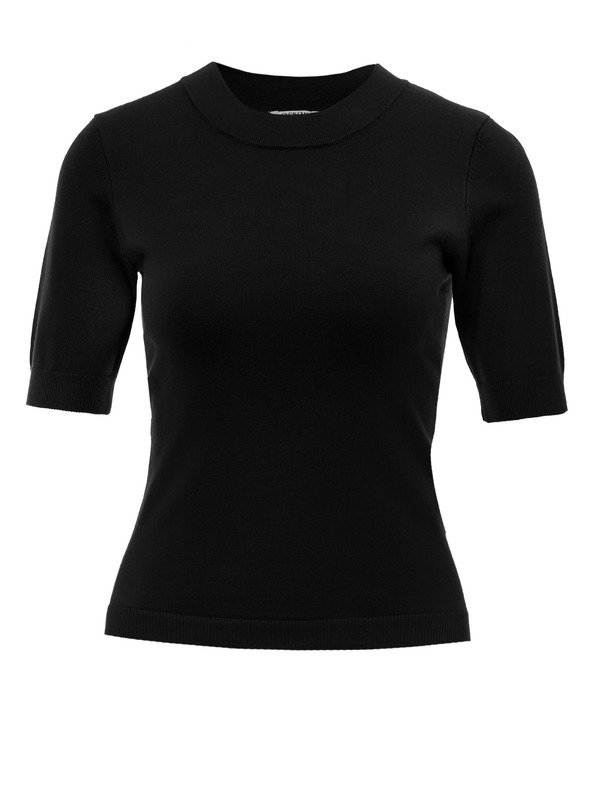 Orsay Crni ženski džemper kratkih rukava ORSAY