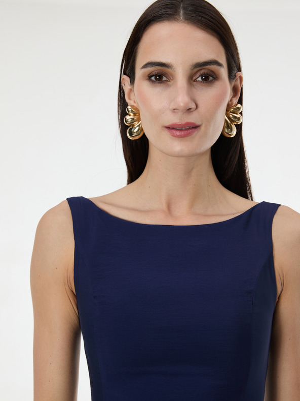 Orsay Tamnoplava ženska haljina bez rukava ORSAY