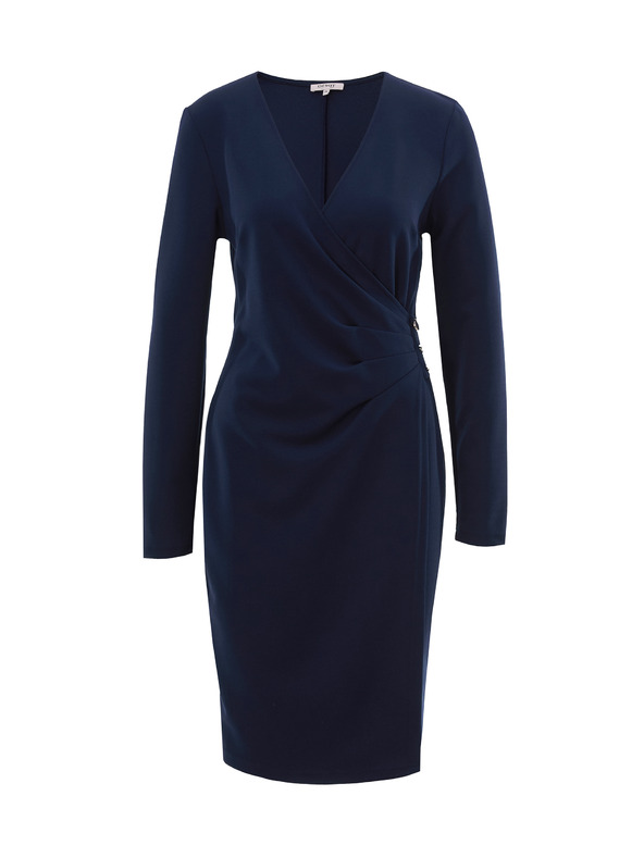 Orsay Tamnoplava ženska haljina do koljena ORSAY